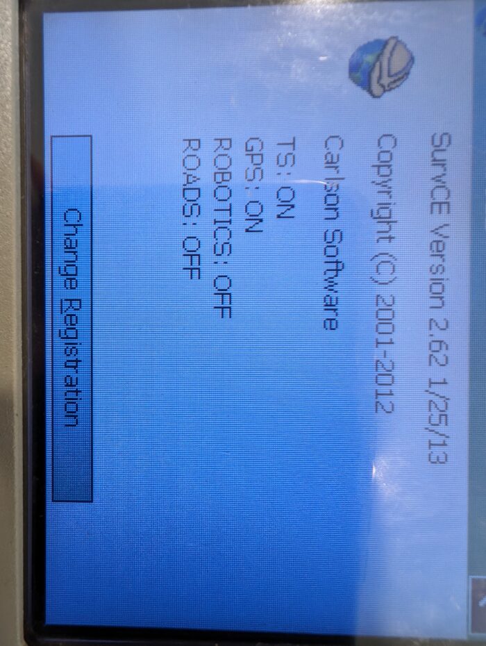 Carlson Surveyor + Data Collector SurvCE 2.62 With Charger And Case - Image 2